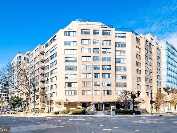 Carriage House Condominium Building adjacent/attached to Ritz Carlton Hotel and Residences making up one city block between 22nd, L, New Hampshire, M, and 23rd Streets, NW.