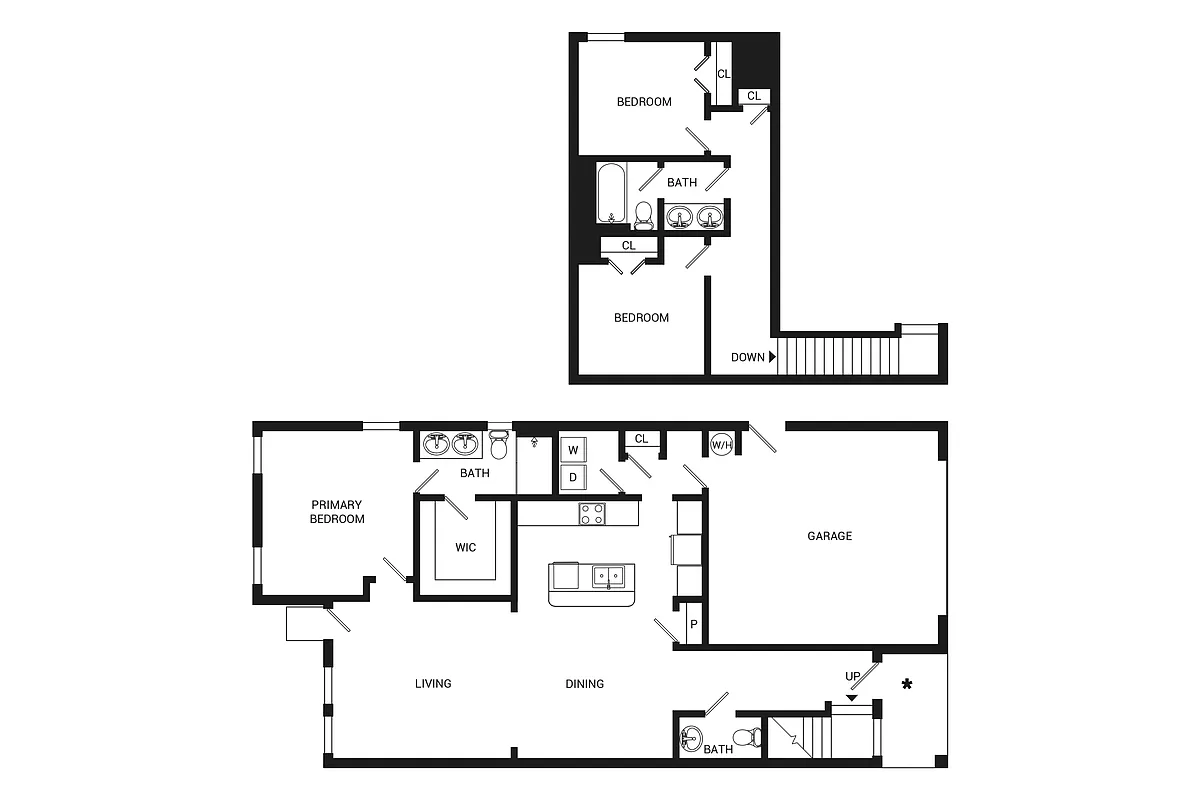 Floor plan Intrigue