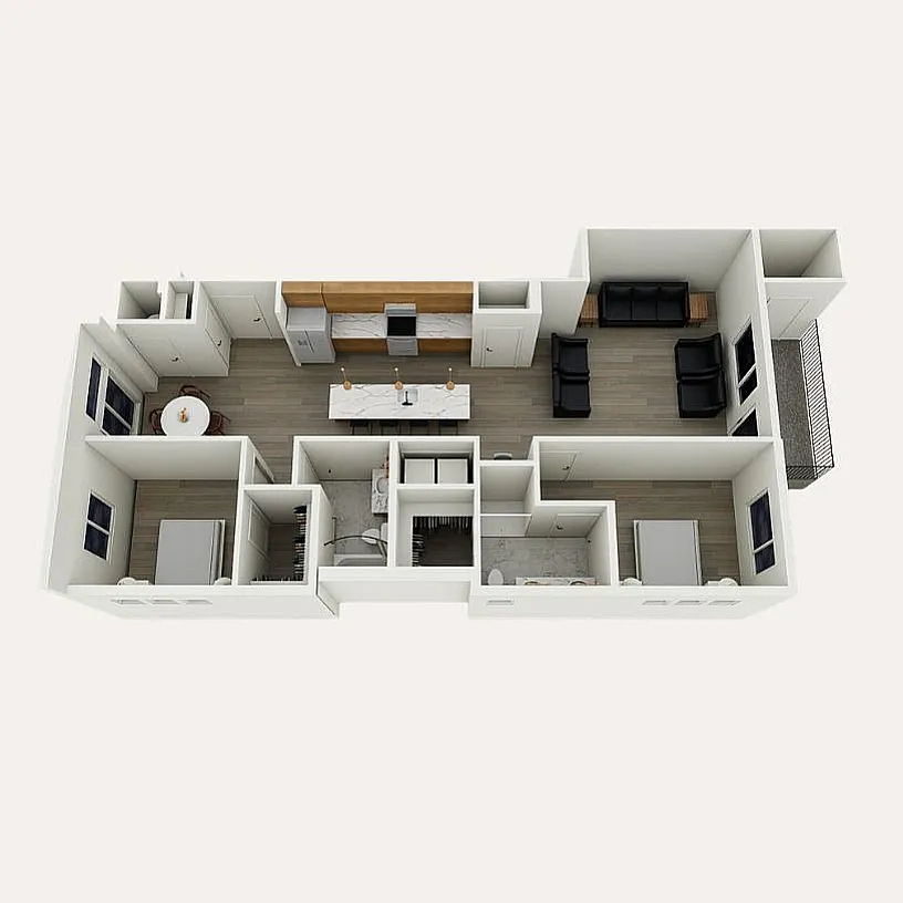 Floor plan B1a