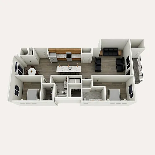 Floor plan B1a