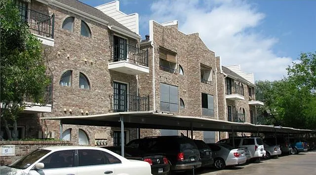 The rent includes two designated parking spaces; one is covered.