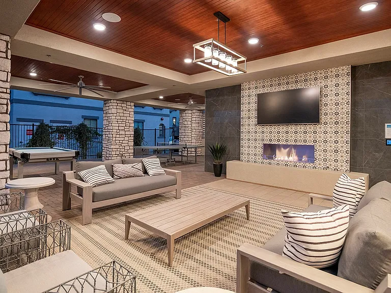 Pool Deck Covered