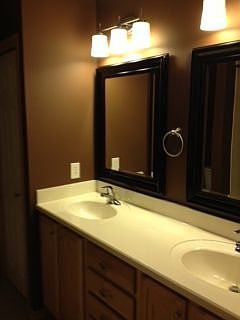 Master bathroom
