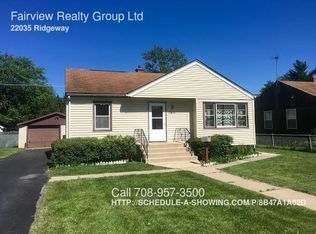 22035 Ridgeway Ave, Richton Park, IL 60471