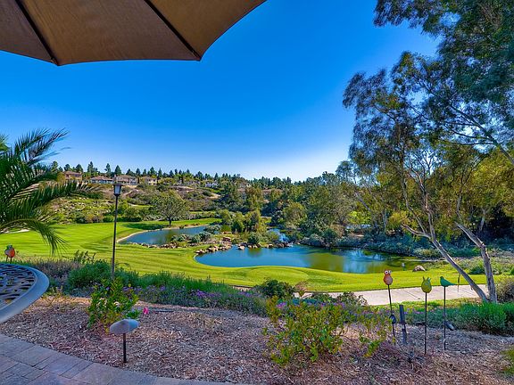 View of Aviara's Golf Club's Signature Hole From Patio