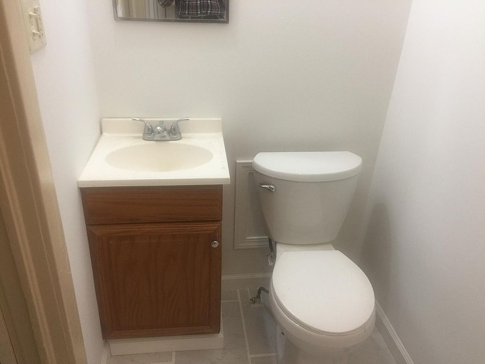 Bathroom with ceramic tile flooring