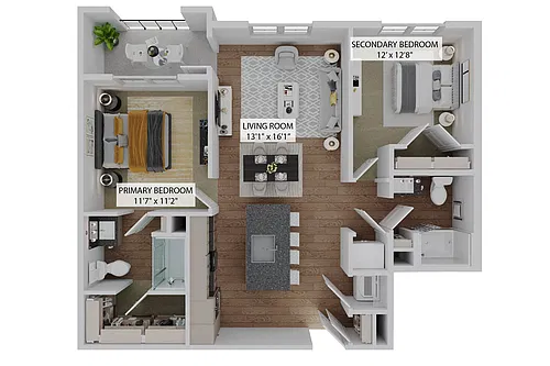 Floor plan The Bay