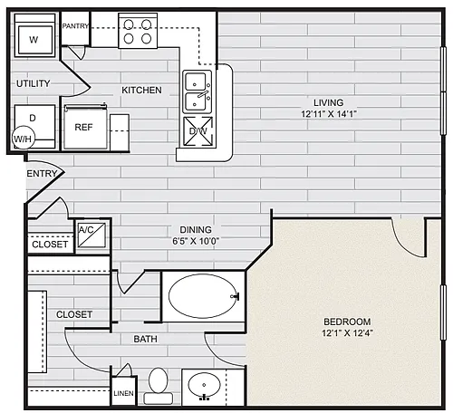 Floor plan A12