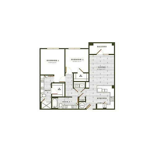 Floor plan Hunter