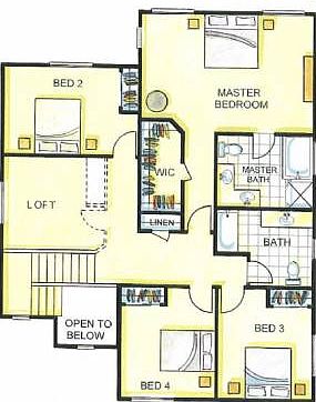 Upper Floor - Floor Plan