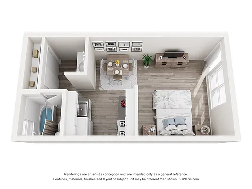 Floor plan Studio