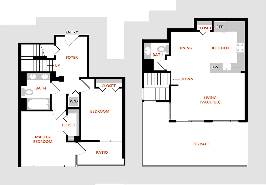 Floor plan Plan 2E