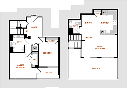 Floor plan Plan 2E