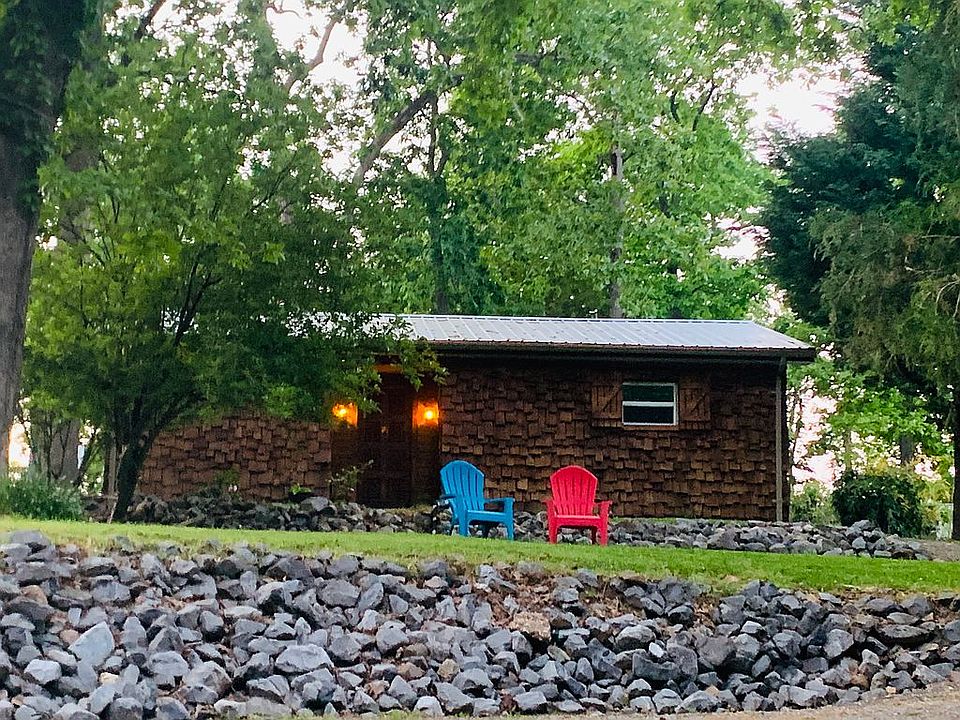 Front view of cabin