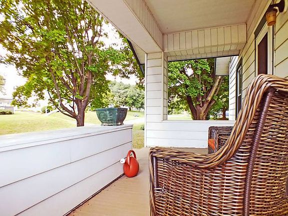 Covered front porch