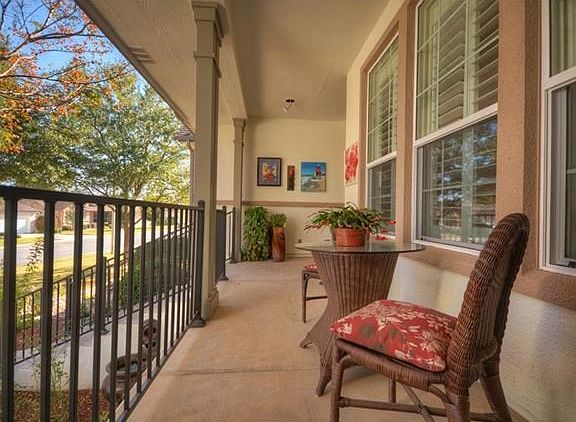 Enjoy the streetscape form the raised Front Sitting Porch.