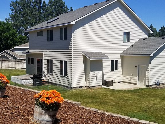 Backyard & retaining wall