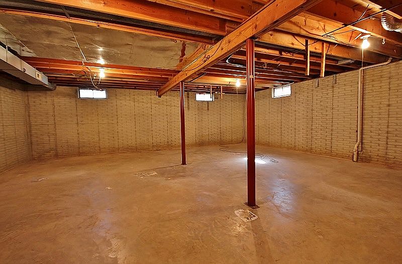 Unfinished basement