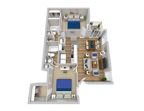 Floor plan B3