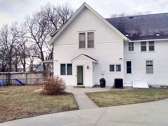 Back of home from garage