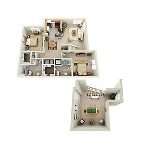 Floor plan B3R