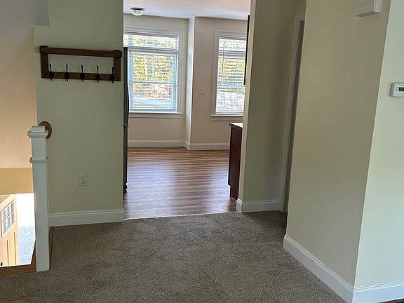 Living room to kitchen view