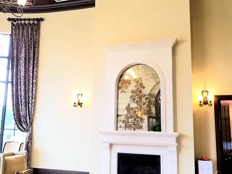 Cozy Gas Fireplace in Clubhouse Sitting Room