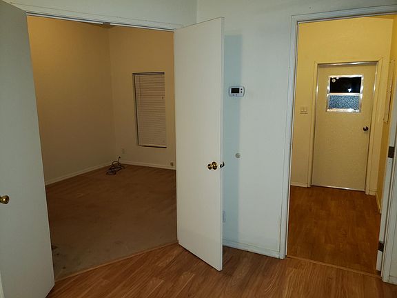 from kitchen area. office left. laundry right.