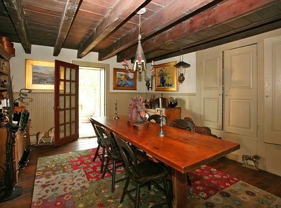 Dining room =Opening to deck