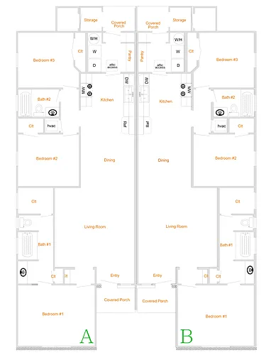 Floor plan 704 (A) Ferrara Circle