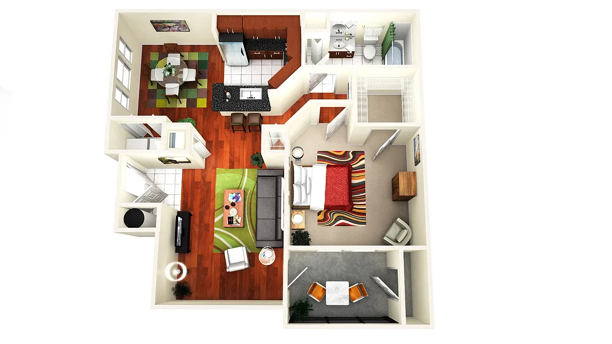 Floor plan A1C