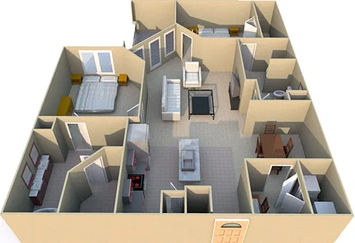 Floor plan West Way