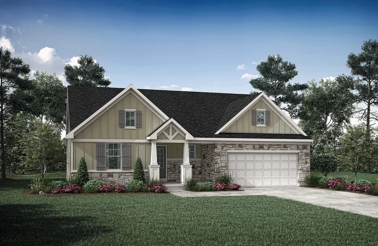BEACHWOOD Plan, Reserve at Boulder Estates photo 1