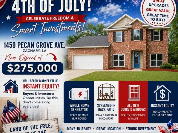 1459 Pecan Grove Ave, Zachary, LA 70791