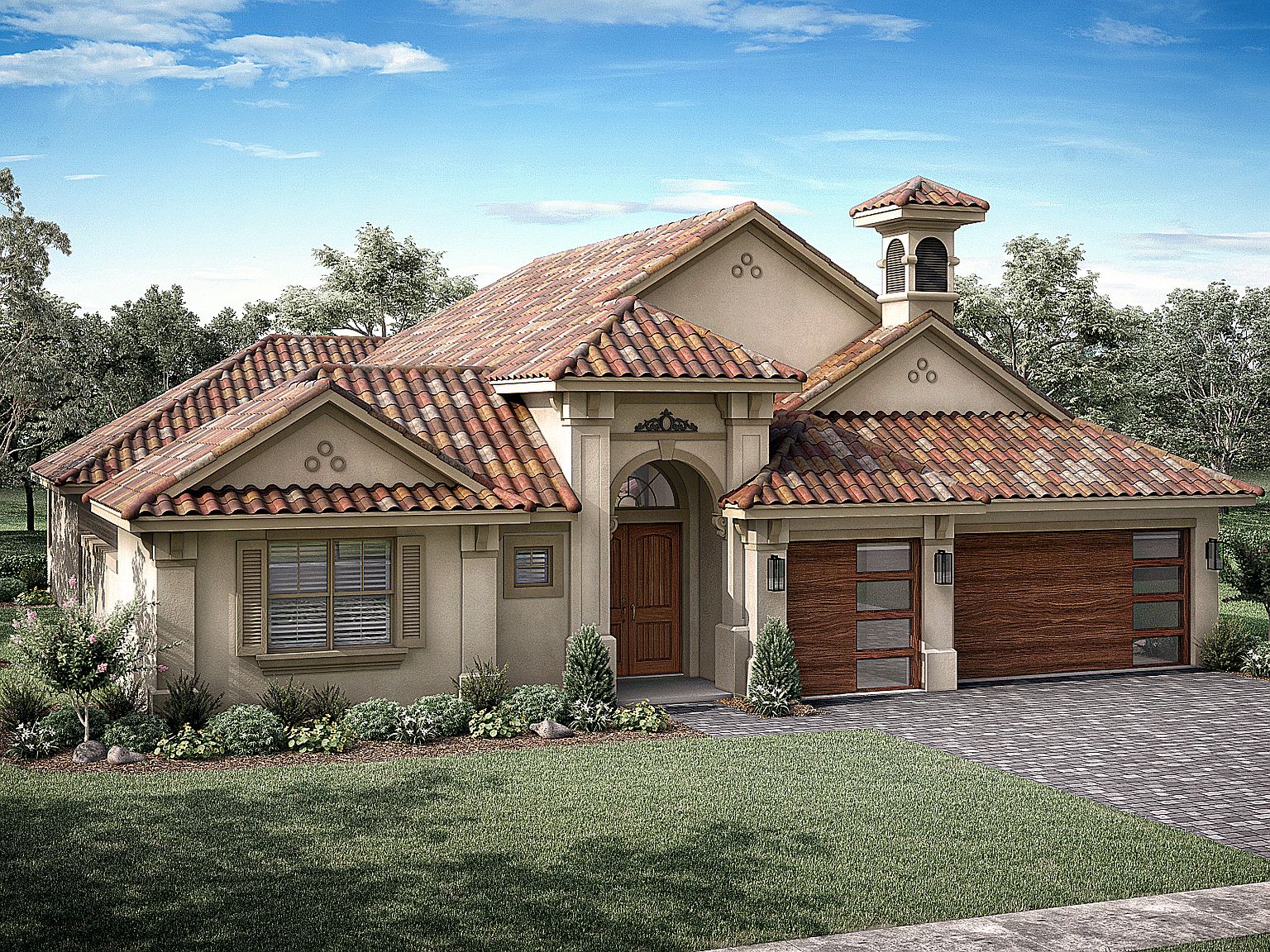 Courtyard IV - 70' Golf Front Plan, Hampton Landing at Providence