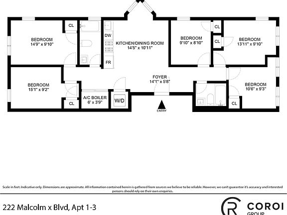 2nd image of 222 Malcolm X Blvd #2