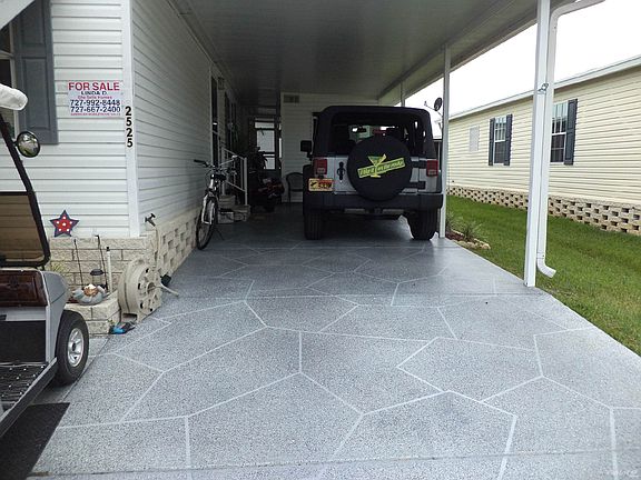 COATED DRIVEWAY