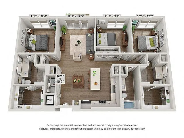 Floor plan C1