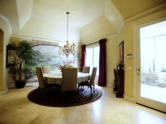 stunning open dining room