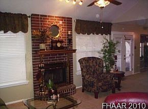 Living Room with Fireplace