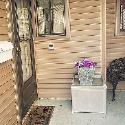 Private Entrance Into Home