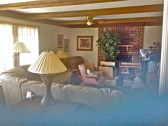 Living Room with Fireplace