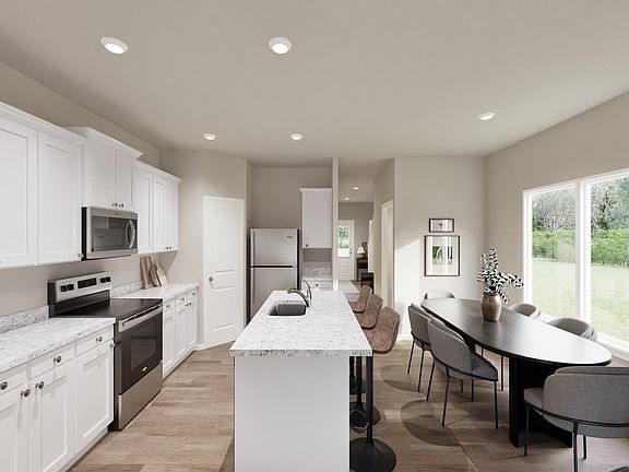 The spacious first floor is perfect for hosting