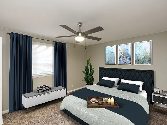 Spacious Bedroom
