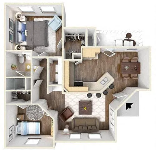 Floor plan B1