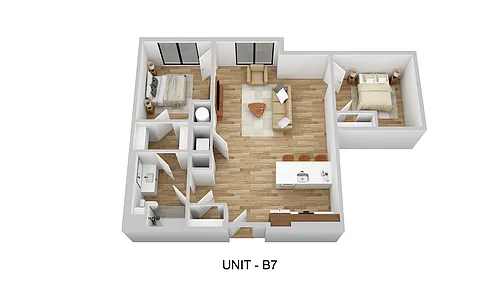Floor plan B7