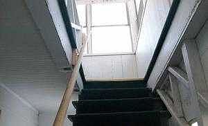 enclosed stair way