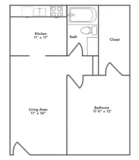 Floor plan The Redwood