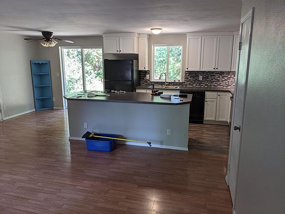 Kitchen from entry door.