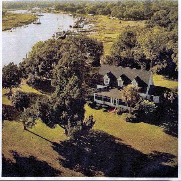 Aerial view of property